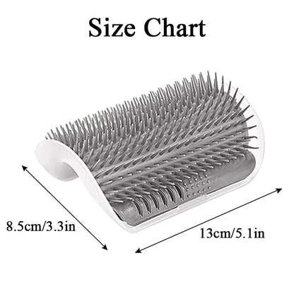 Ultimate Cat Scratcher & Massager: Grooming Brush for Cats and Dogs - Hair Removal & Pet Care Essential