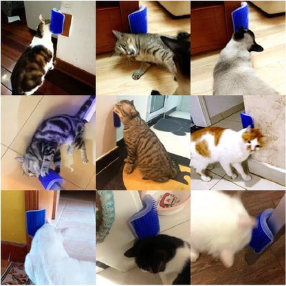 Ultimate Cat Scratcher & Massager: Grooming Brush for Cats and Dogs - Hair Removal & Pet Care Essential