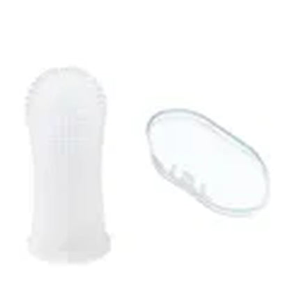 Dog Super Soft Pet Finger Toothbrush Teeth Cleaning Breath Care Nontoxic Silicone Tooth Brush Cat Dog Toothbrush Pet Products
