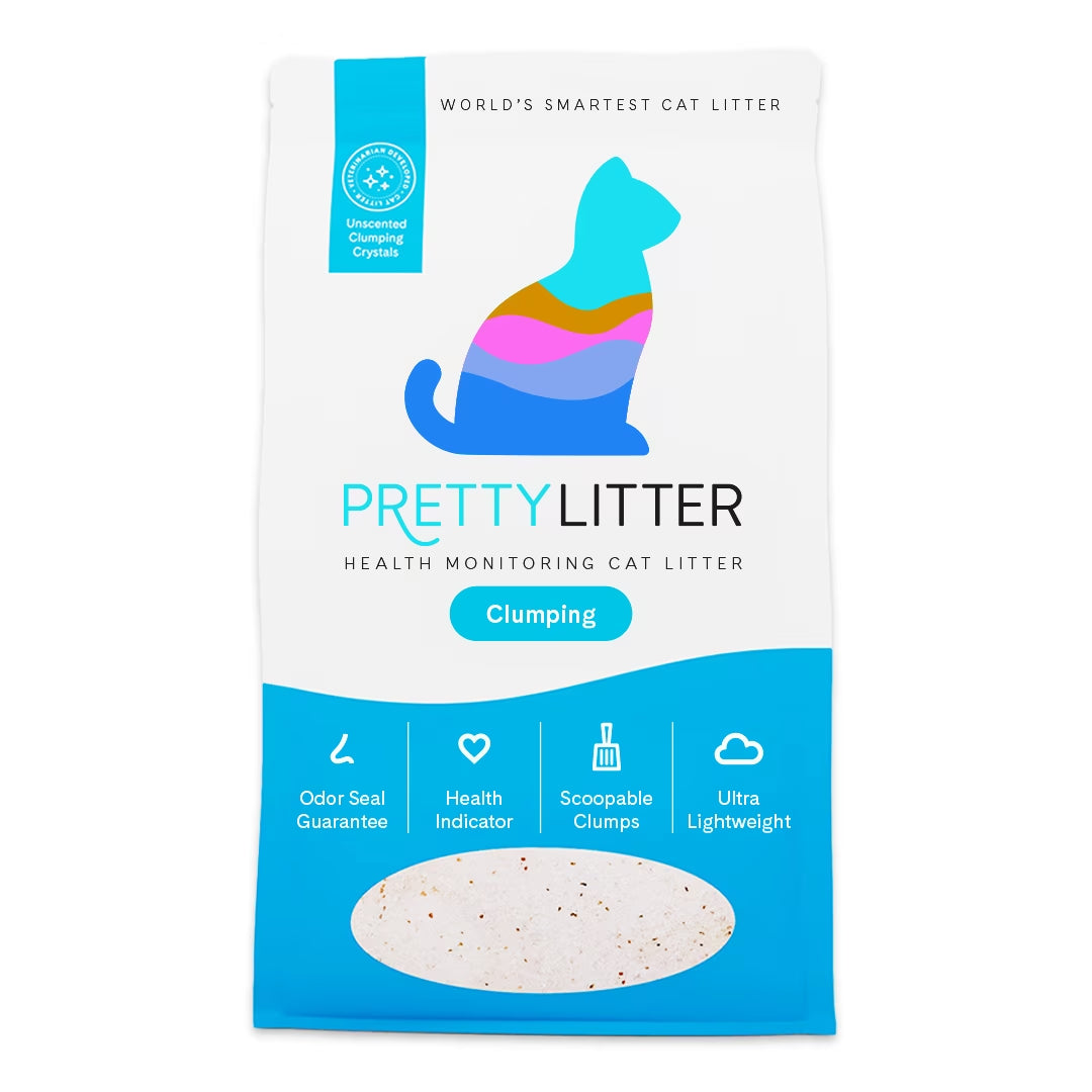 Ultimate Health Monitoring Unscented Clumping Cat Litter - 2 Convenient 10 lb Bags for Odor Control and Peace of Mind