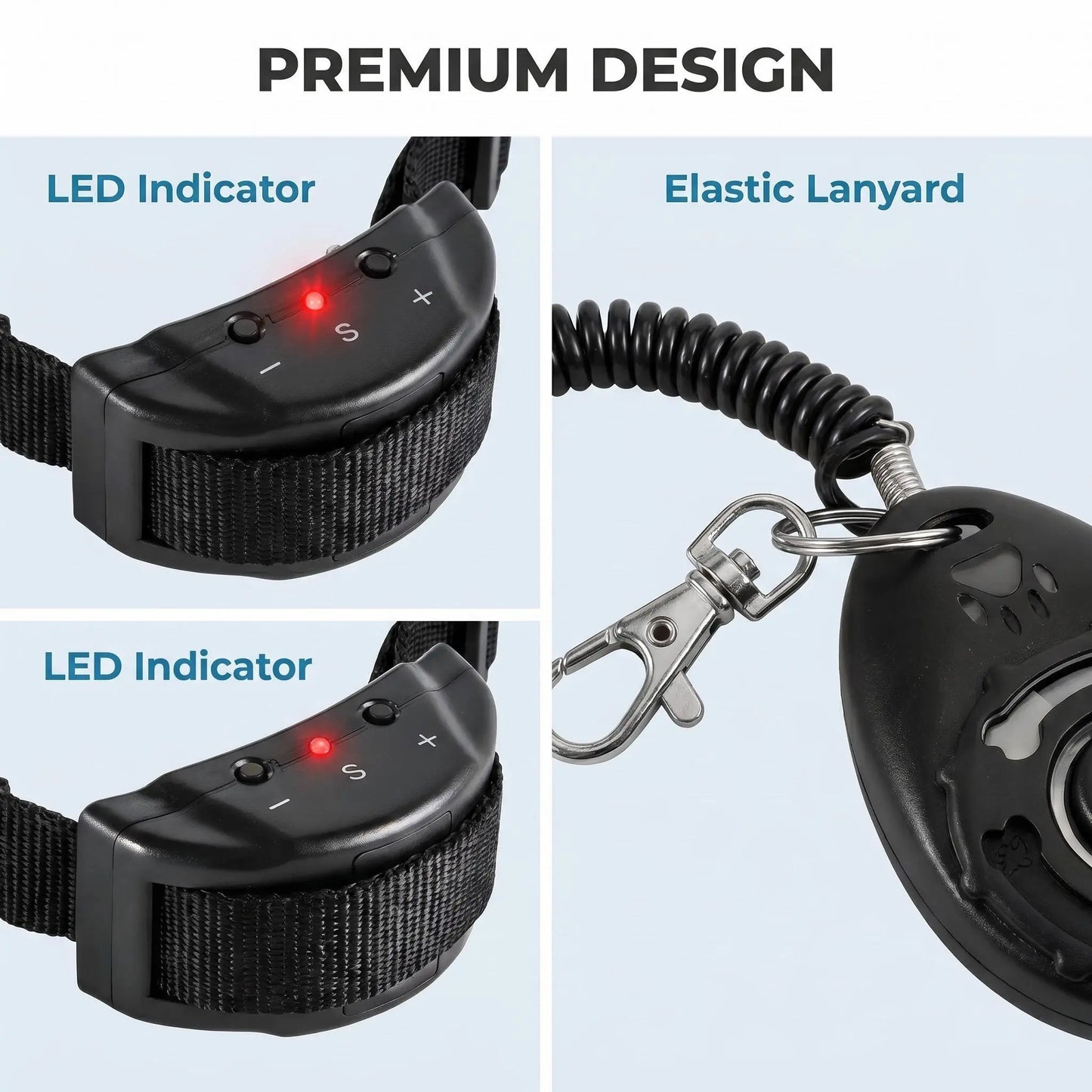 Ultimate 2-in-1 Dog Bark Collar Training Set - Gentle Remote Control Solution for Peaceful Home & Outdoor Adventures!