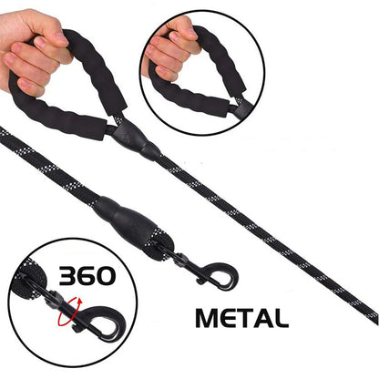 Durable Soft Handle Dog Leashes - Available in 120/150/200/300CM for All Breeds
