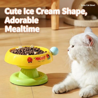 Stylish Stainless Steel Cat and Dog Bowl Feeder - Anti-Slip, Easy to Clean, and Available in 3 Vibrant Colors!