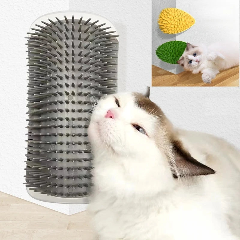 Ultimate Cat Scratcher & Massager: Grooming Brush for Cats and Dogs - Hair Removal & Pet Care Essential