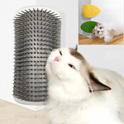 Ultimate Cat Scratcher & Massager: Grooming Brush for Cats and Dogs - Hair Removal & Pet Care Essential