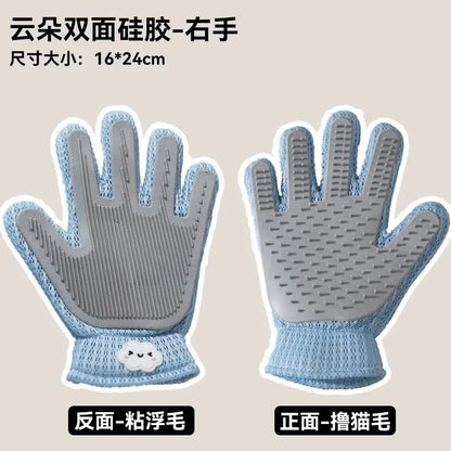 Transform Grooming Time into Bonding Moments with Our Pet Grooming Glove - Soft Silicone Brush for Cats & Dogs, Effortlessly Deshed and Pamper Your Furry Friends!